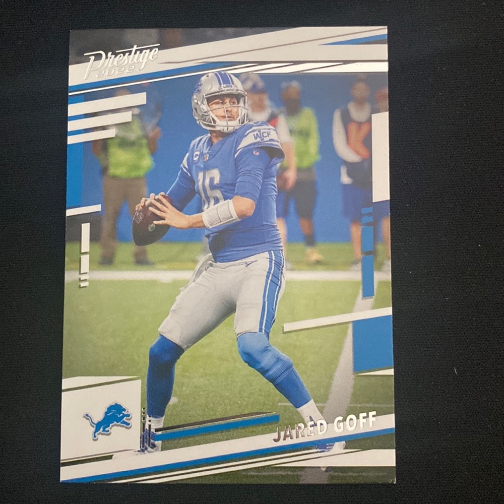Jared Goff - 2022 panini prestige football #95